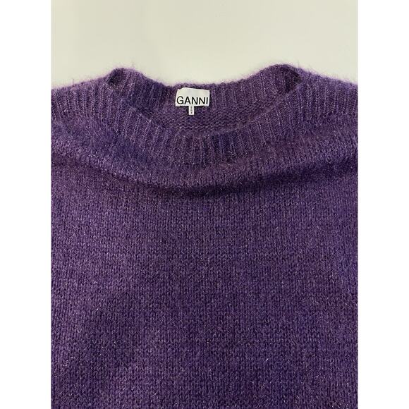 Ganni Sweaters | Ganni Made in Italy | Color: Purple Size L - Picture 1 of 6